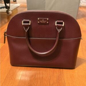 Kate Spade Deep Burgundy Satchel